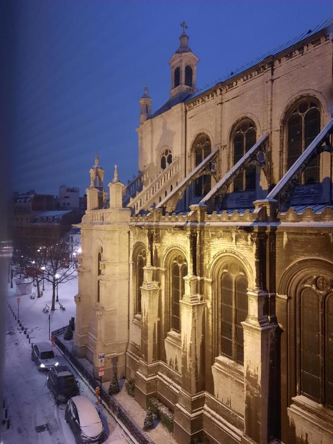 St Catherine - Sweet Home - Bxl - Studio Apartment With City View Brussel Bagian luar foto