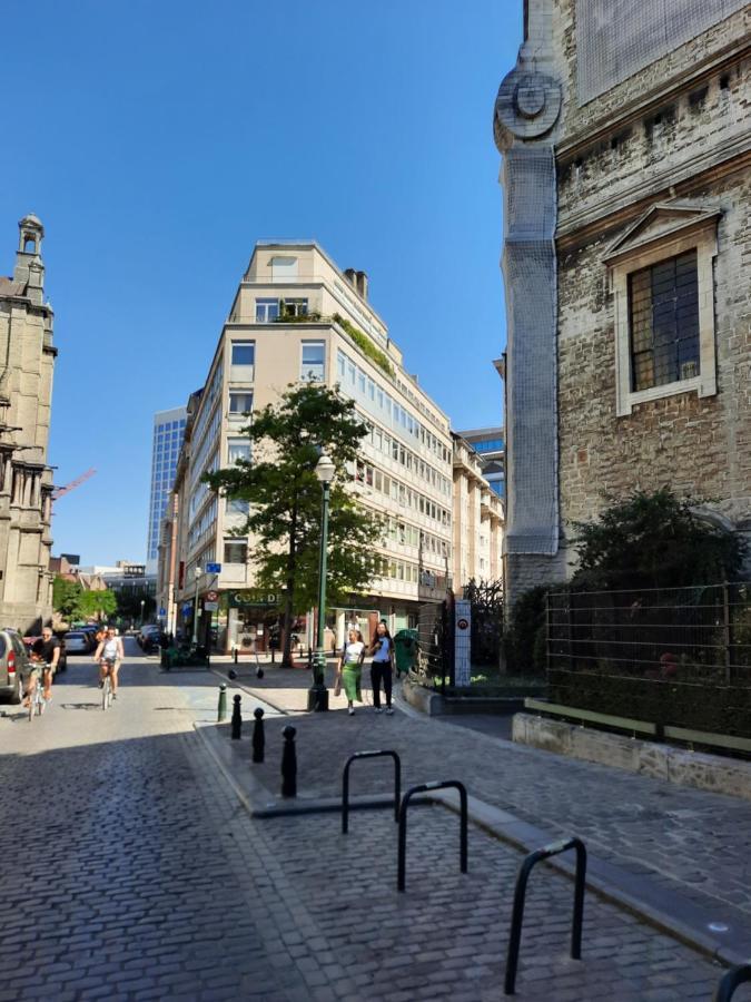 St Catherine - Sweet Home - Bxl - Studio Apartment With City View Brussel Bagian luar foto