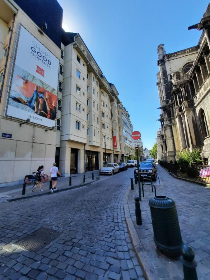 St Catherine - Sweet Home - Bxl - Studio Apartment With City View Brussel Bagian luar foto
