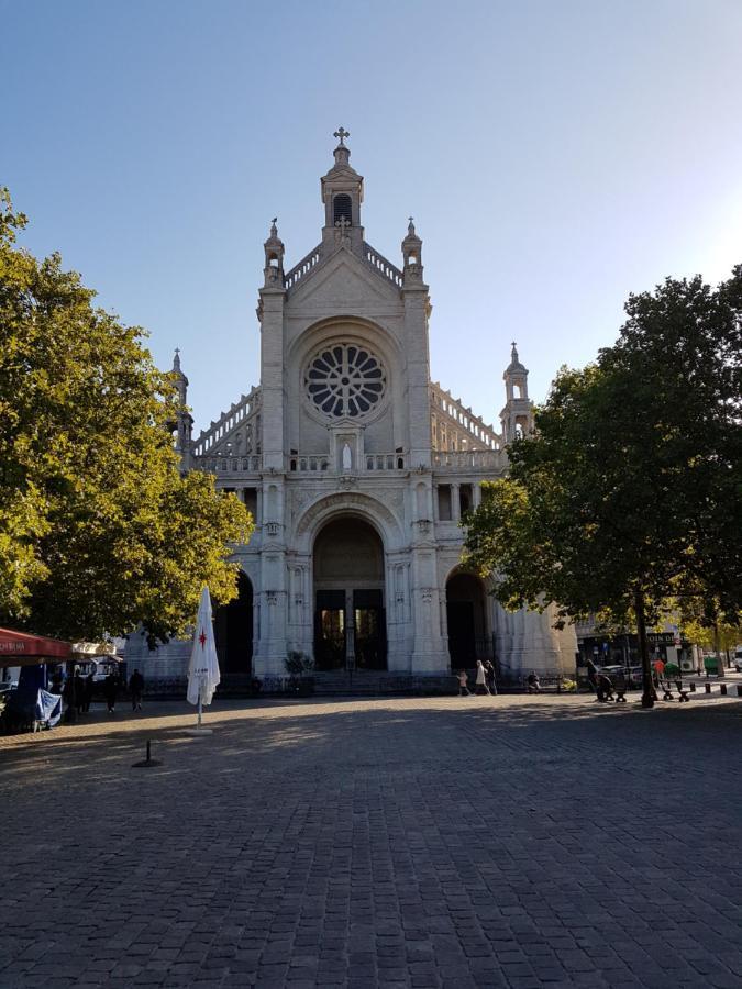 St Catherine - Sweet Home - Bxl - Studio Apartment With City View Brussel Bagian luar foto