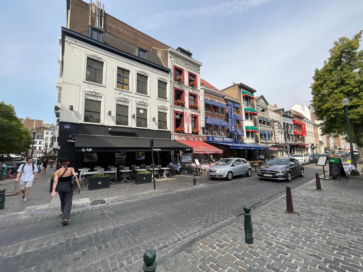 St Catherine - Sweet Home - Bxl - Studio Apartment With City View Brussel Bagian luar foto