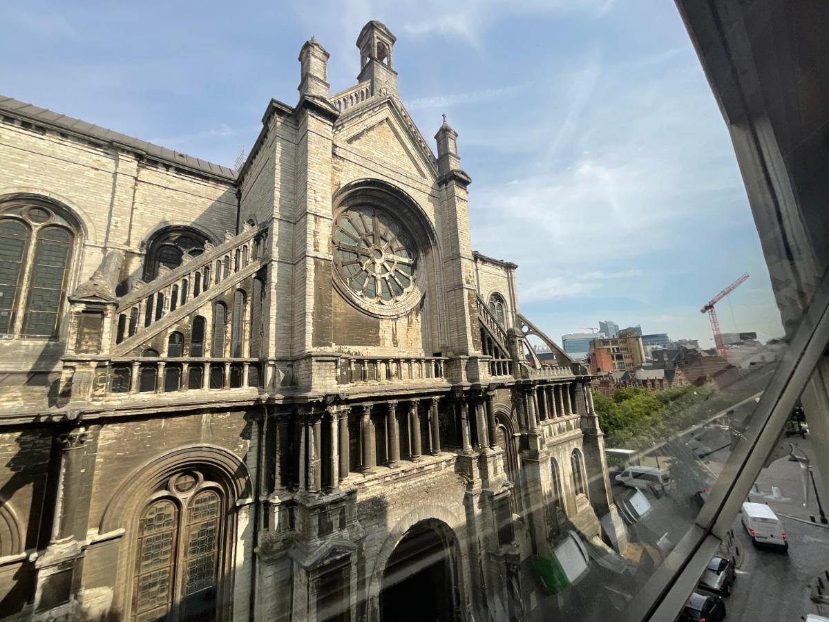 St Catherine - Sweet Home - Bxl - Studio Apartment With City View Brussel Bagian luar foto