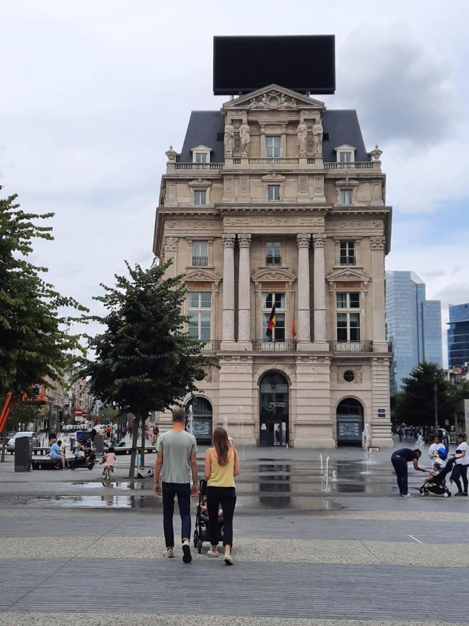 St Catherine - Sweet Home - Bxl - Studio Apartment With City View Brussel Bagian luar foto