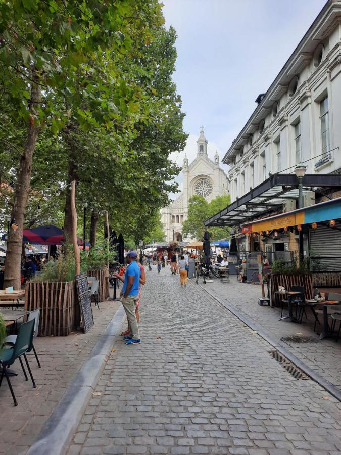 St Catherine - Sweet Home - Bxl - Studio Apartment With City View Brussel Bagian luar foto
